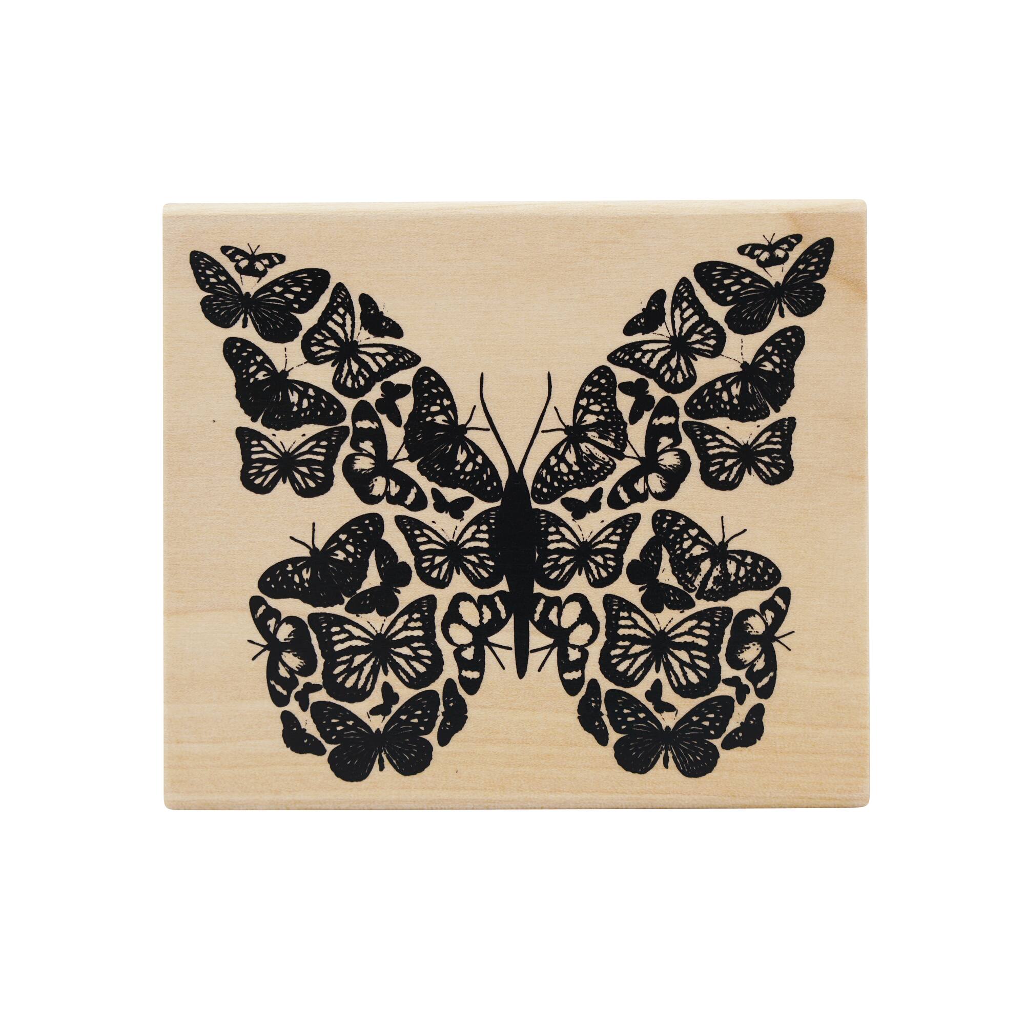 Butterfly Wooden Stamp by Recollections™